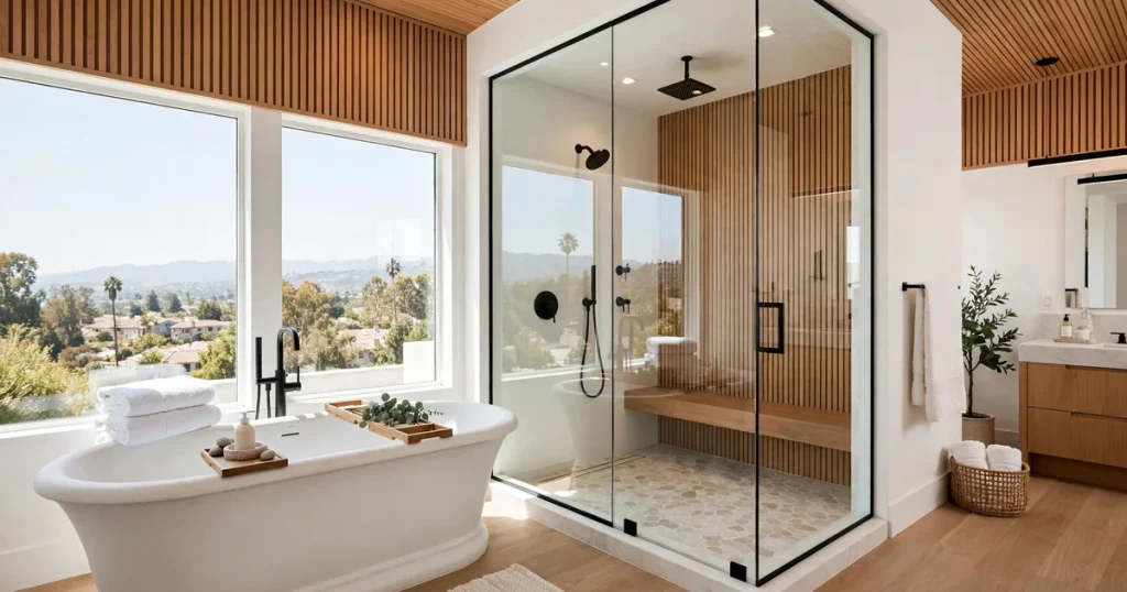 Shower vs tub decision for a bathroom remodel in San Jose